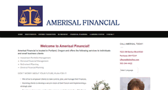 Desktop Screenshot of amerisalfinancial.com
