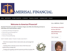 Tablet Screenshot of amerisalfinancial.com